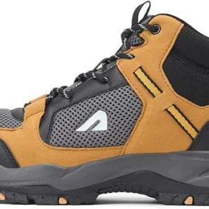 Boldfit Trekking Shoes for Man Outdoor Hiking Shoes for Man High Neck Footwear for Men Anti Skid Trekking Boots Water Repellent for Men